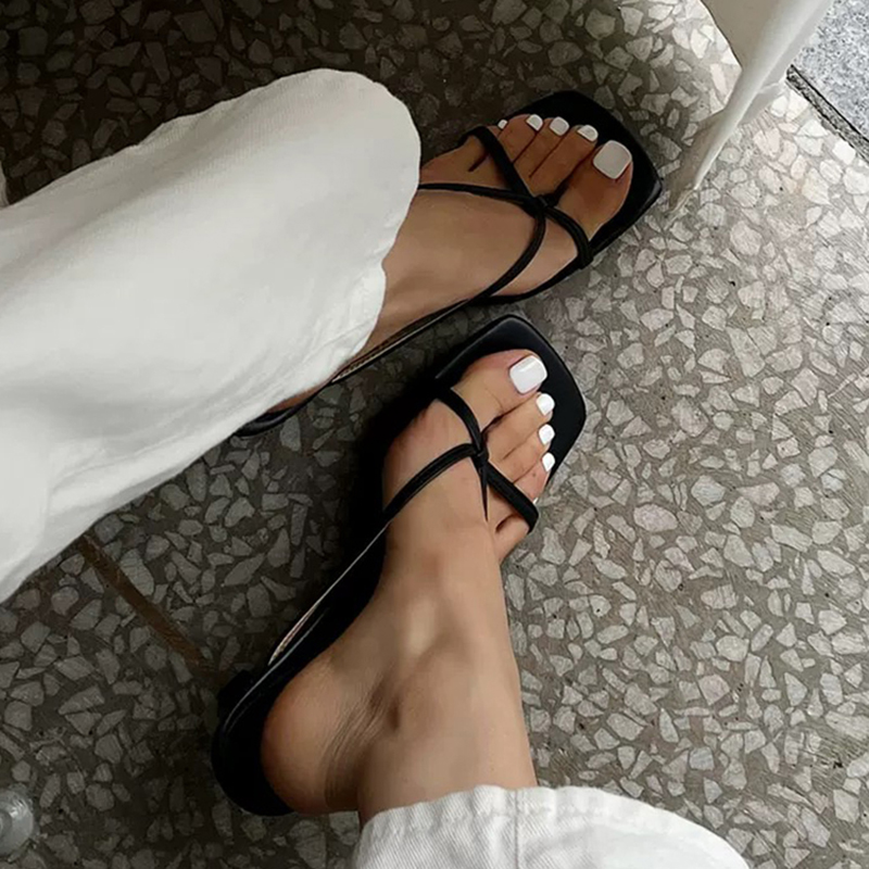 2026 Summer Women Clip Toe Sli - مراجعة Street Fashion Clothes وسعره
