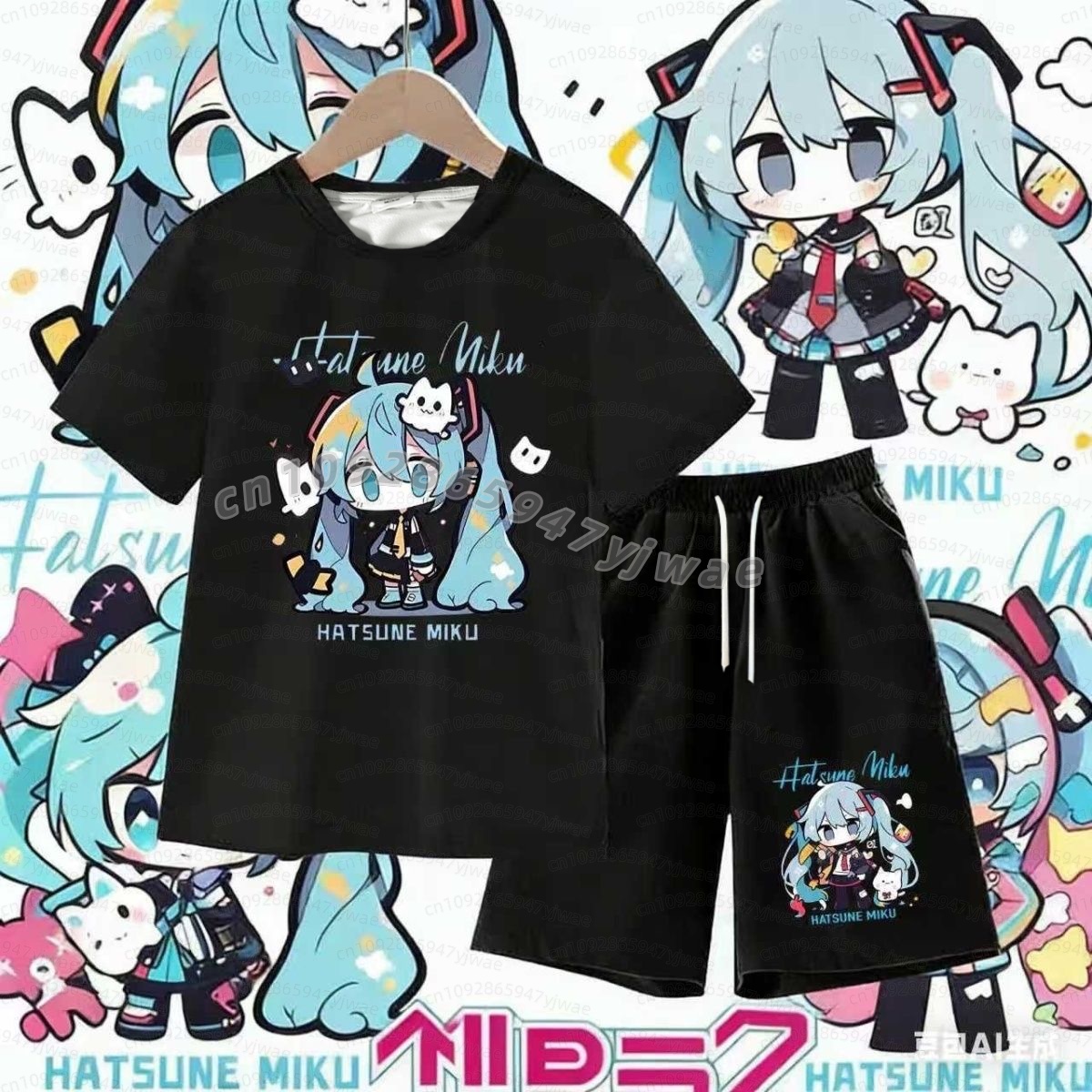 Japanese Anime Hatsune Miku Me - مراجعة Street Fashion Clothes وسعره
