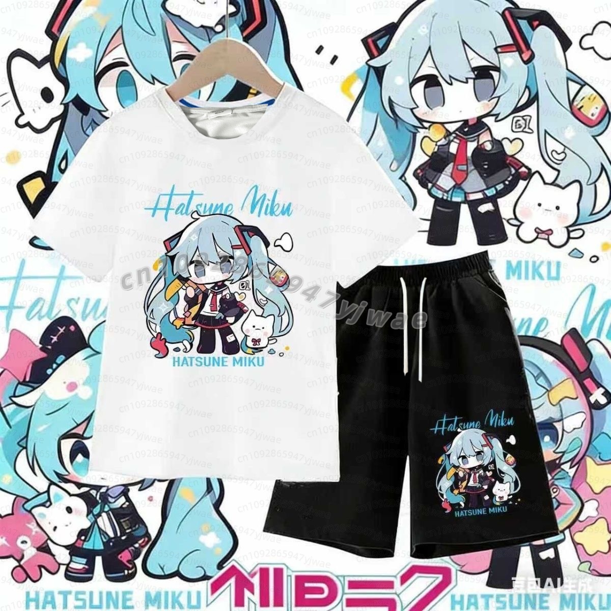 Japanese Anime Hatsune Miku Me - مراجعة Street Fashion Clothes وسعره