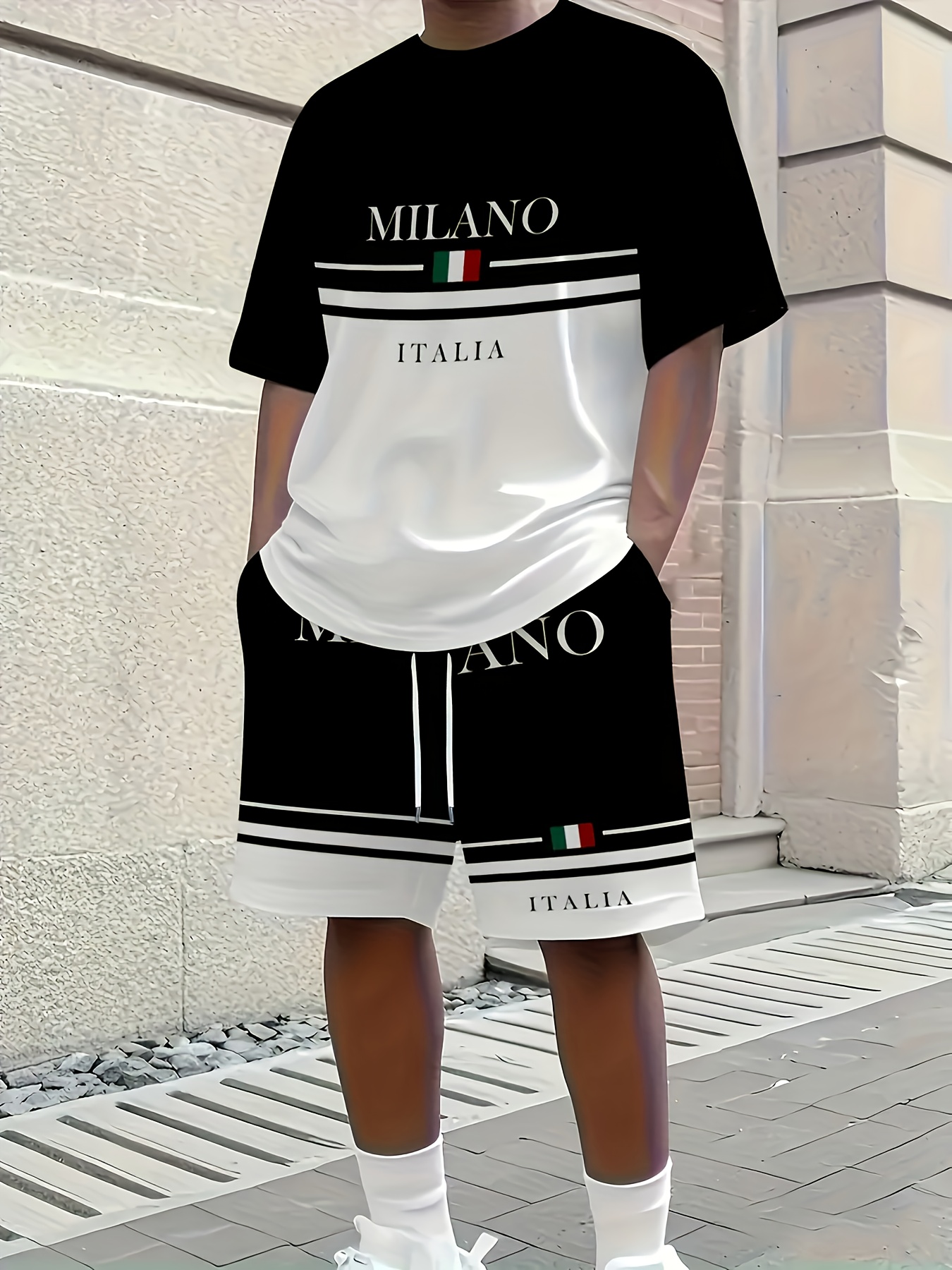 2026 Summer New Men's Short-Sl - مراجعة Street Summer Fashion وسعره