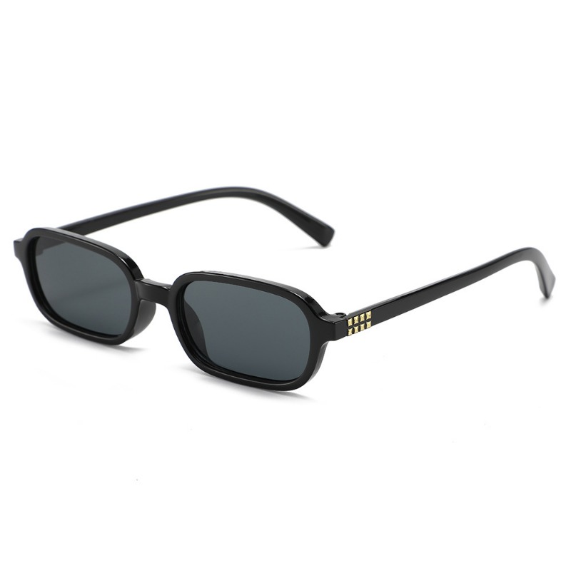 New Small Square Frame Sunglas - مراجعة Street Fashion Photography وسعره