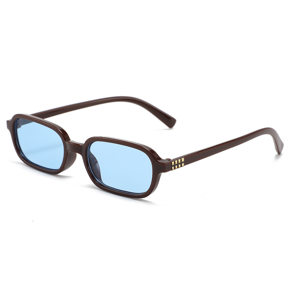New Small Square Frame Sunglas - مراجعة Street Fashion Photography وسعره
