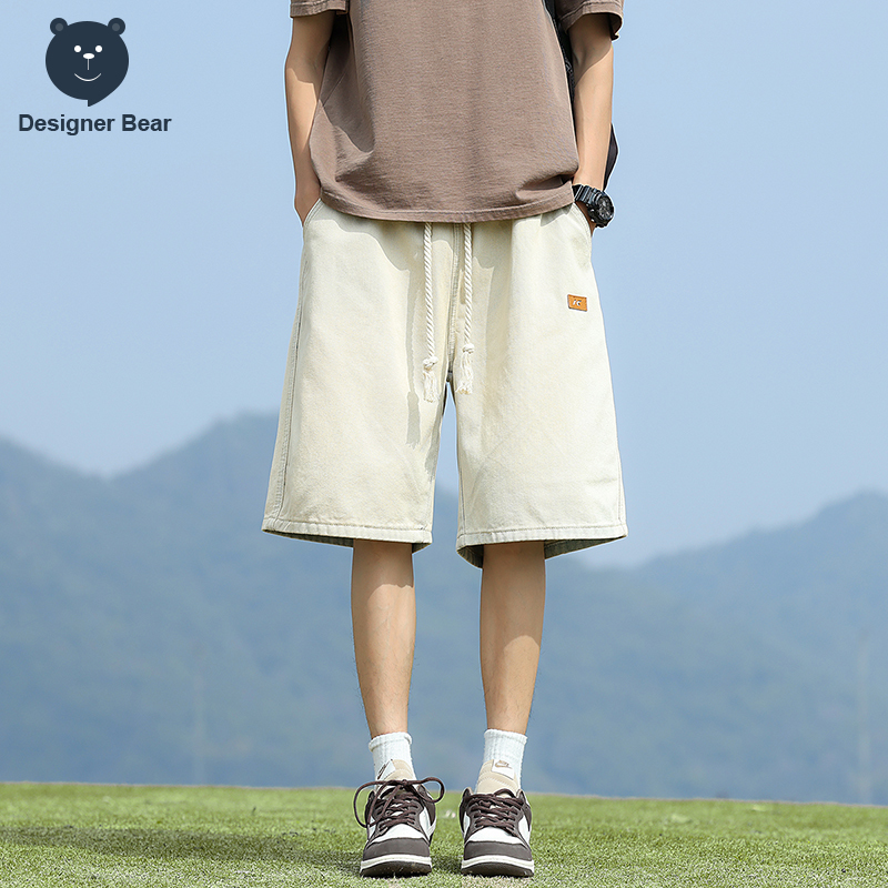 High Quality Men's Summer Deni - مراجعة Street Fashion Baggy وسعره