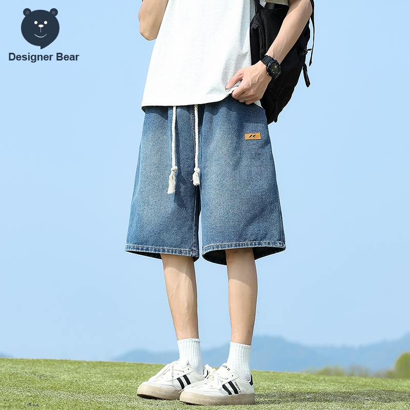 High Quality Men's Summer Deni - مراجعة Street Fashion Baggy وسعره