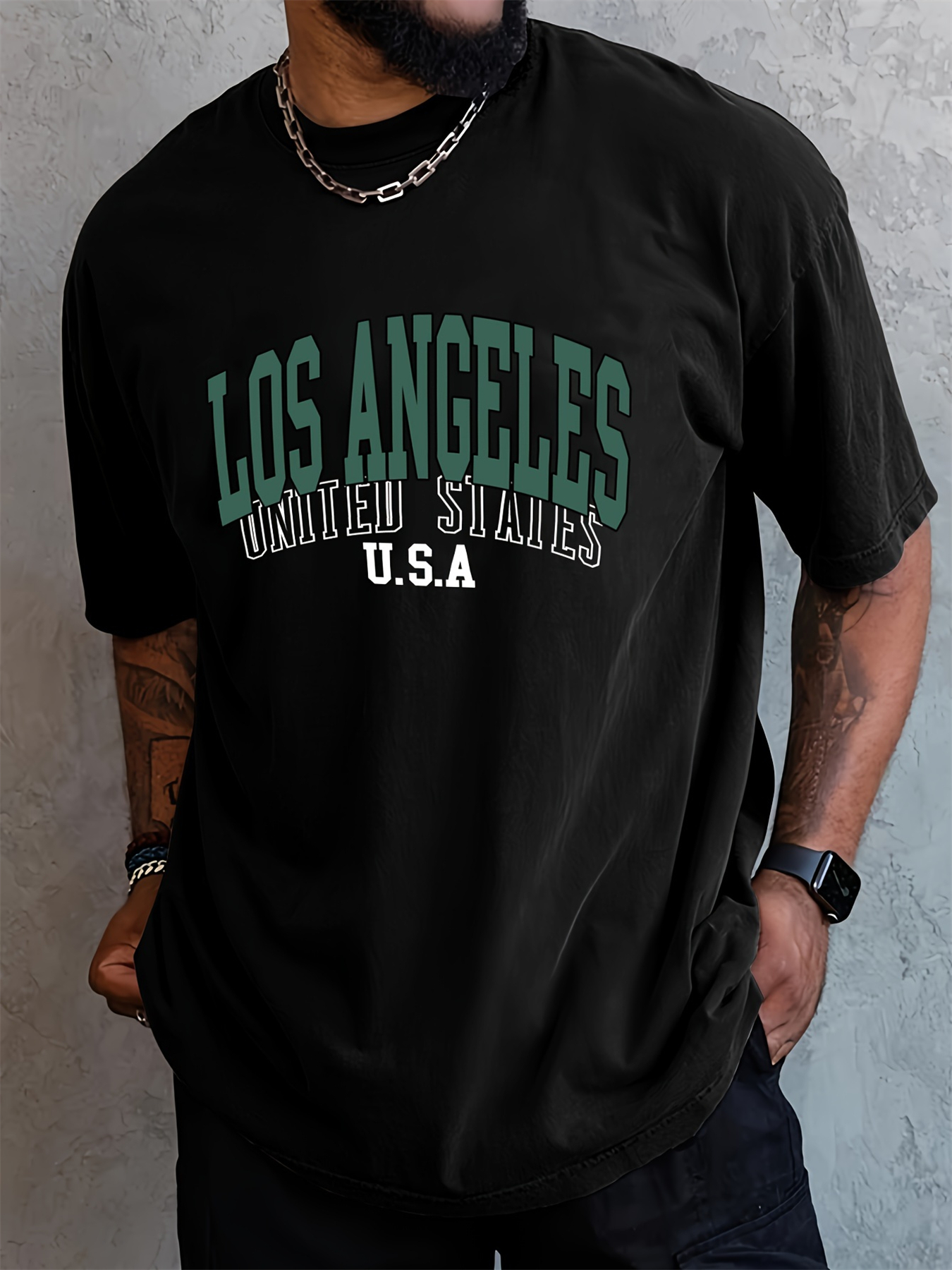 Men's summer 100 cotton fashio - مراجعة Street Fashion Chicago وسعره