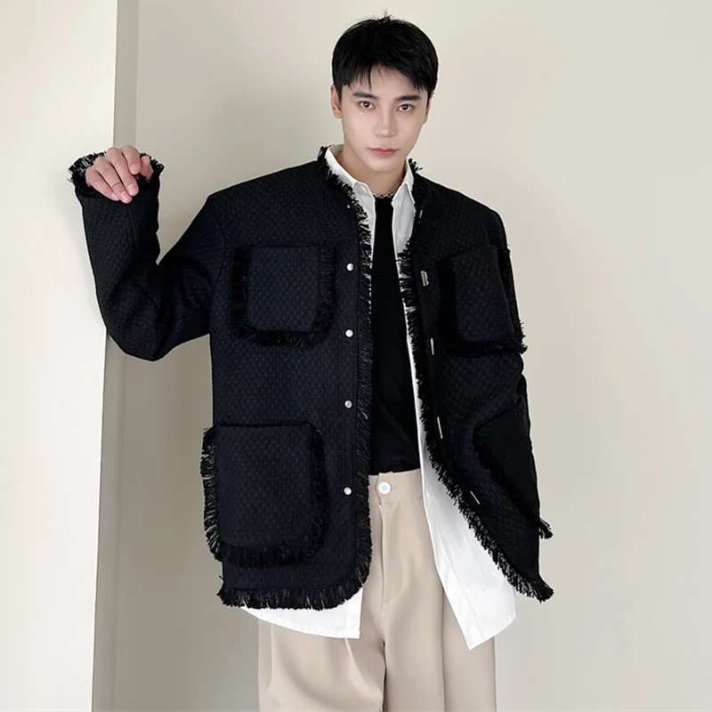 LUZHEN Original Pockets Elegan - مراجعة Street Fashion Reviews وسعره