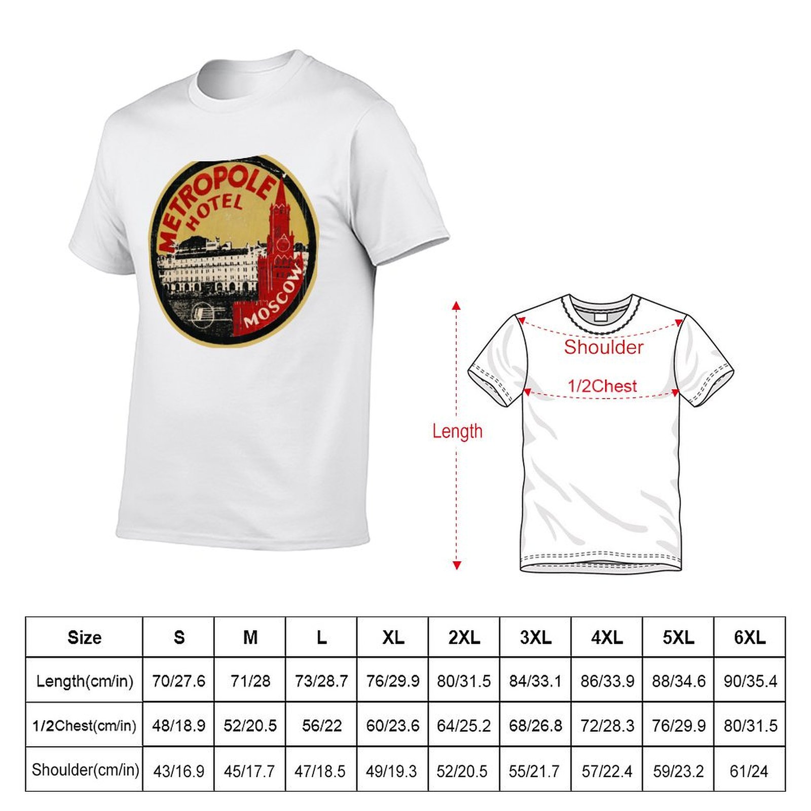 Metropole Hotel Moscow T-Shirt - مراجعة Street Fashion Moscow وسعره