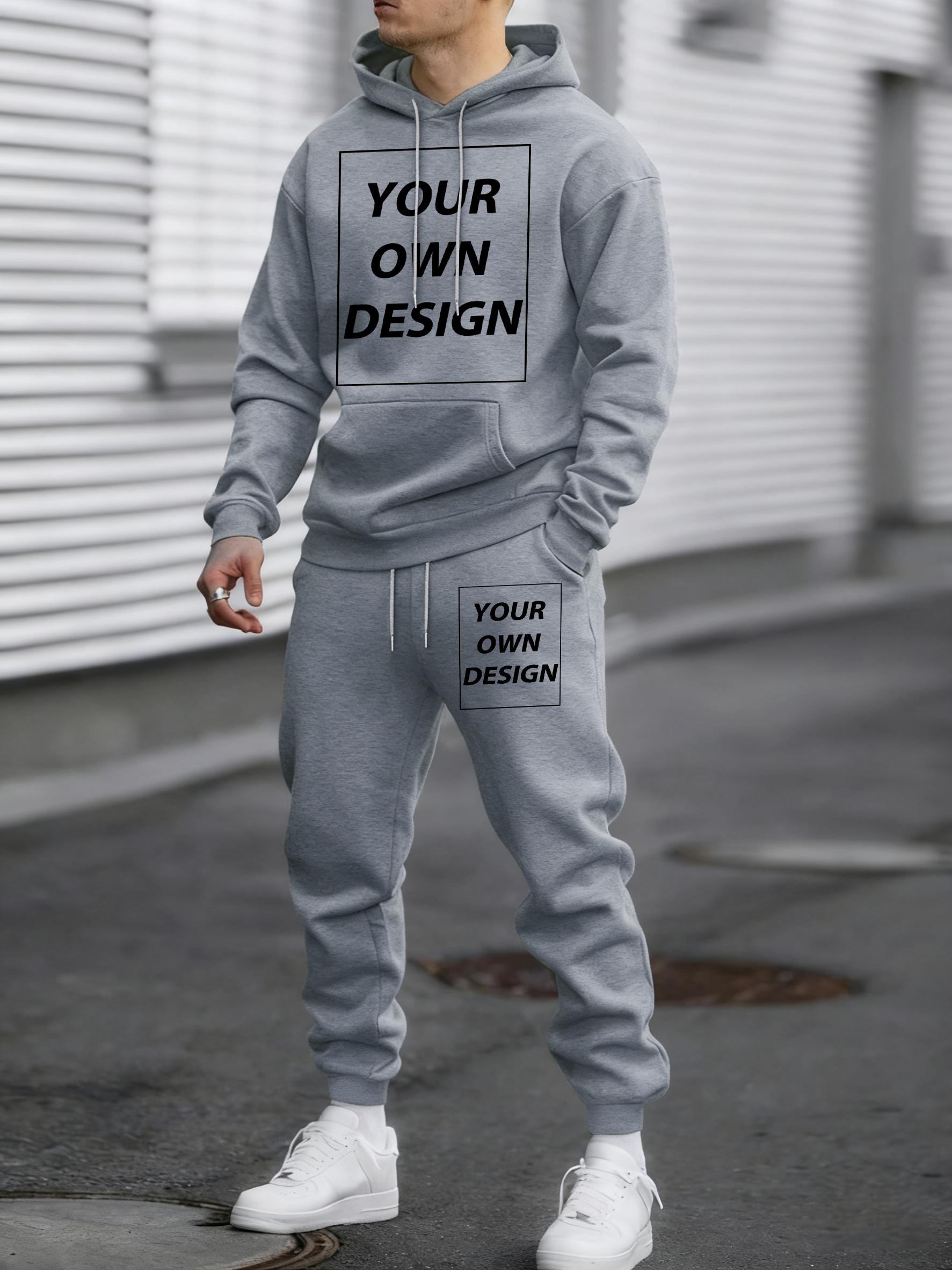 Spring Autumn Hoody Set Custom - مراجعة Street Fashion Clothes وسعره
