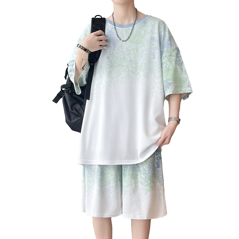 【Top 5-Point Pants】Men's T-Shi - مراجعة Street Summer Fashion وسعره